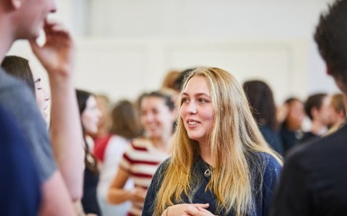 Performing Arts student Julia Wilkins