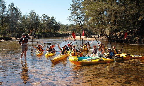 Hawkesbury Resilience - Canoeing on hawkesbury river