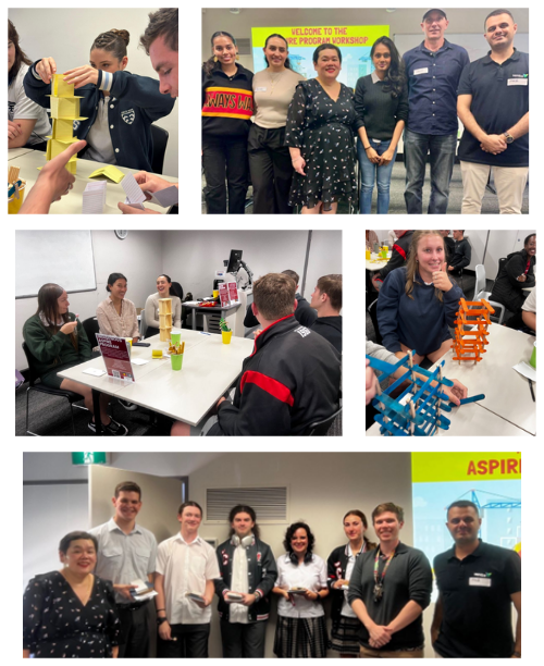 photo collage of attendees