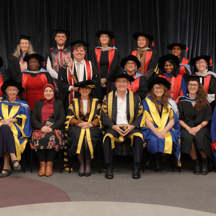 School of Nursing and Midwifery professional staff and educators.