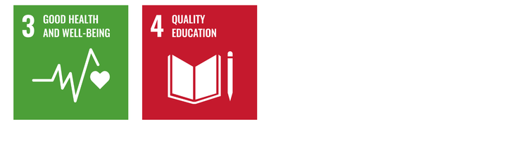 Sustainable Development Goal 3 - Good Health and Wellbeing and 4 - Quality Education