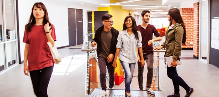 Inside the Parramatta Science building