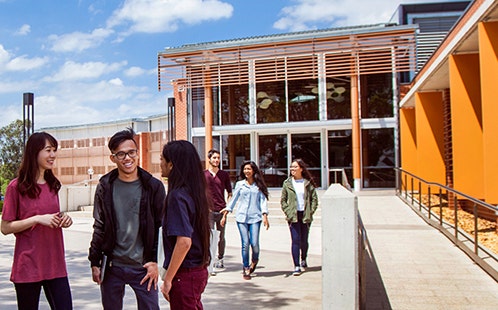 Outside the Parramatta Science building