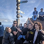 Students at Cape of Good Hope