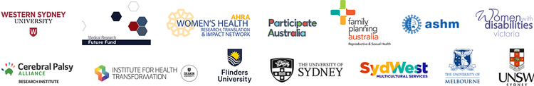 Study partner logos.