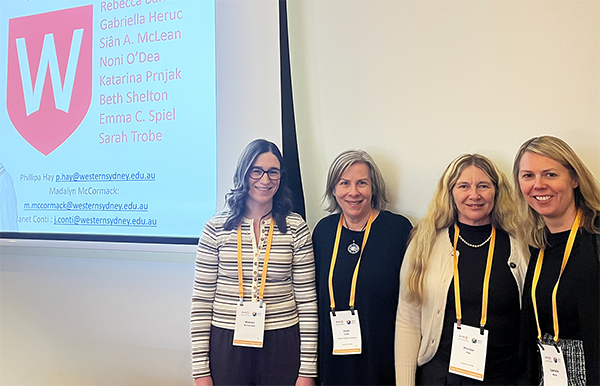 EDBI members at ANZAED 2025.