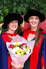 Zoi & Alex at graduation.