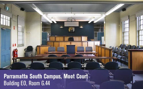 Parramatta South Campus, Moot Court, Building EO, Room G.44