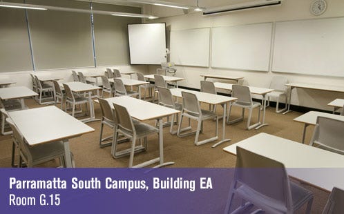 Parramatta South Campus, Building EA, Room G.15