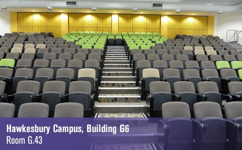 Hawkesbury Campus, Building G6, Room G.43