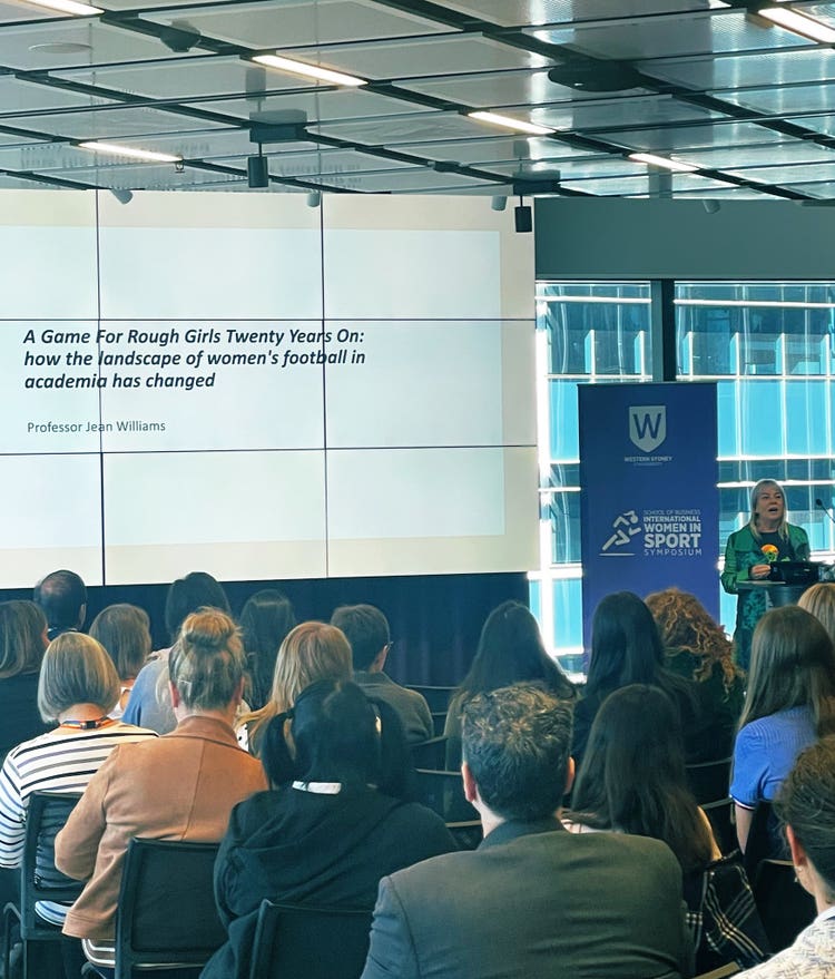 Professor Jean Williams opening the 2023 IWSS