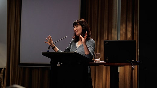 Gail Jones Presenting Her Paper